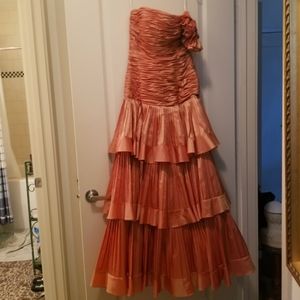 Vintage ball gown / prom dress / fancy dress